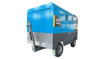 Portable screw air compressor